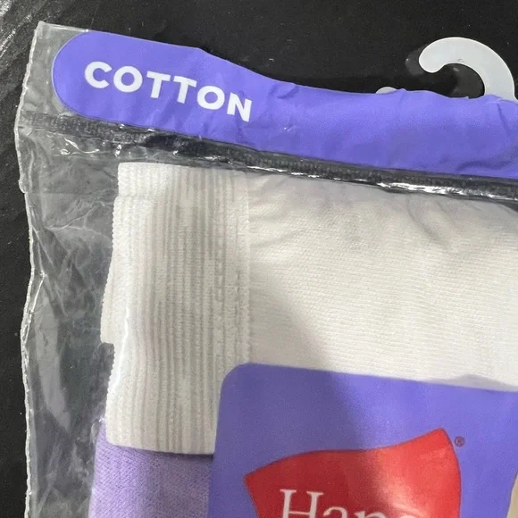 Women’s cotton Hanes hipsters‎ panties underwear Sz 6 pack of 6 new NIP - Picture 5 of 7